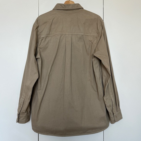 A.P.C. Jean Touitou Mainline Overshirt Beige, Medium - Picture 2 of 12